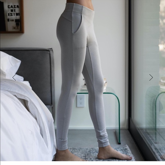 lunya Pants - Lunya Restore Pocket Legging small moonstone